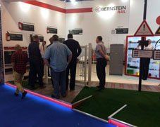 SafeGate centre of attention at Railtex 2015